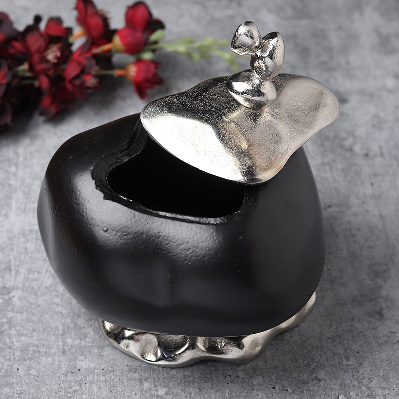 Fable Fruit Accent Bowl - Silver