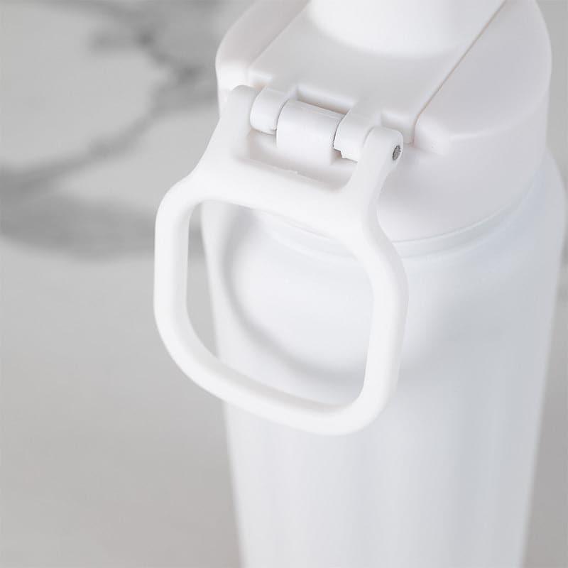 Sip Bliss Hot & Cold Thermos Water Bottle (White & Grey, 750 mL Each) - Set Of Two media 4