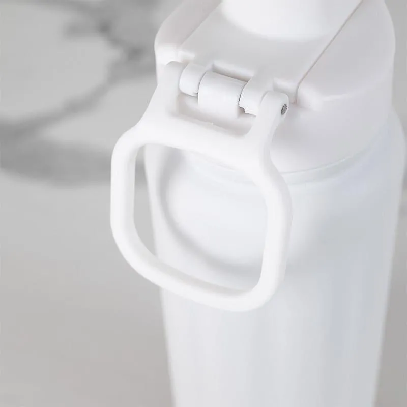 Sip Bliss Hot & Cold Thermos Water Bottle (White & Grey, 750 mL Each) - Set Of Two media 4