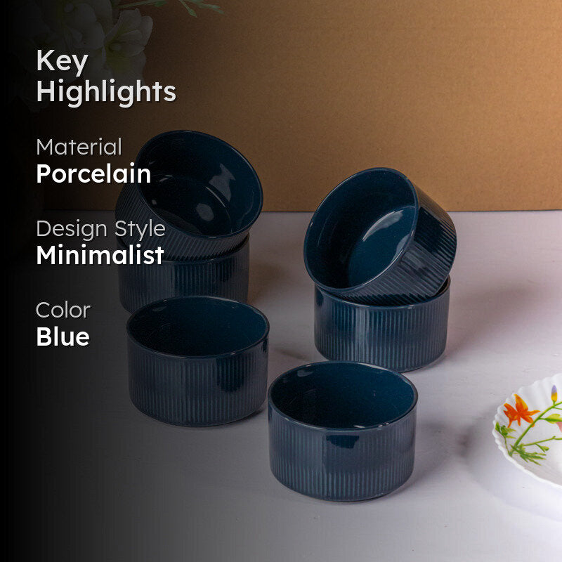 Nivara Snack Bowl(250 mL) - Set Of Six media 2