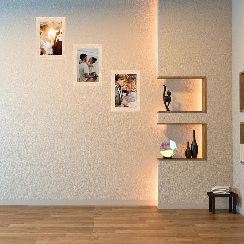 Aventura Photo Frame (Beige) - Set Of Three