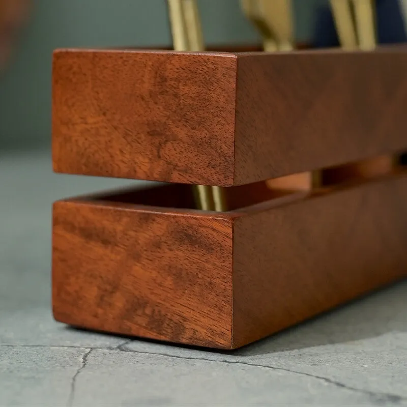 Zera Wooden Cutlery Holder media 7
