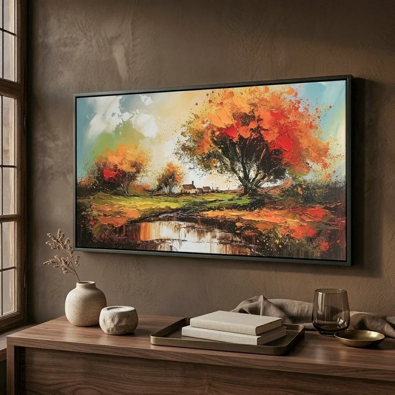 Autumn Shadow Canvas Wall Painting media 3