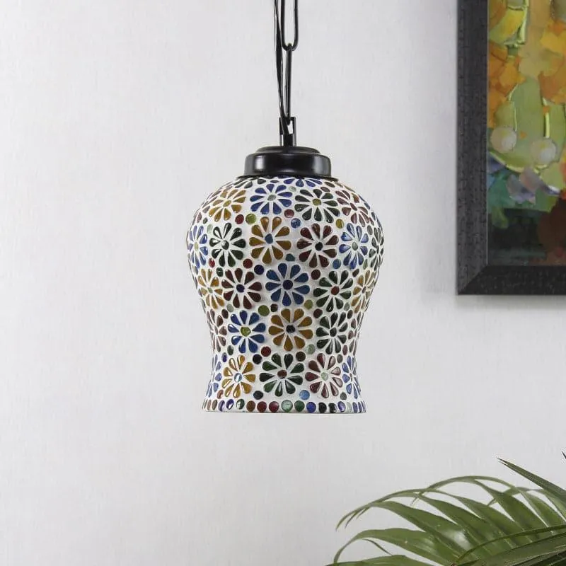 Blossom Bunch Glass Ceiling Lamp media 3