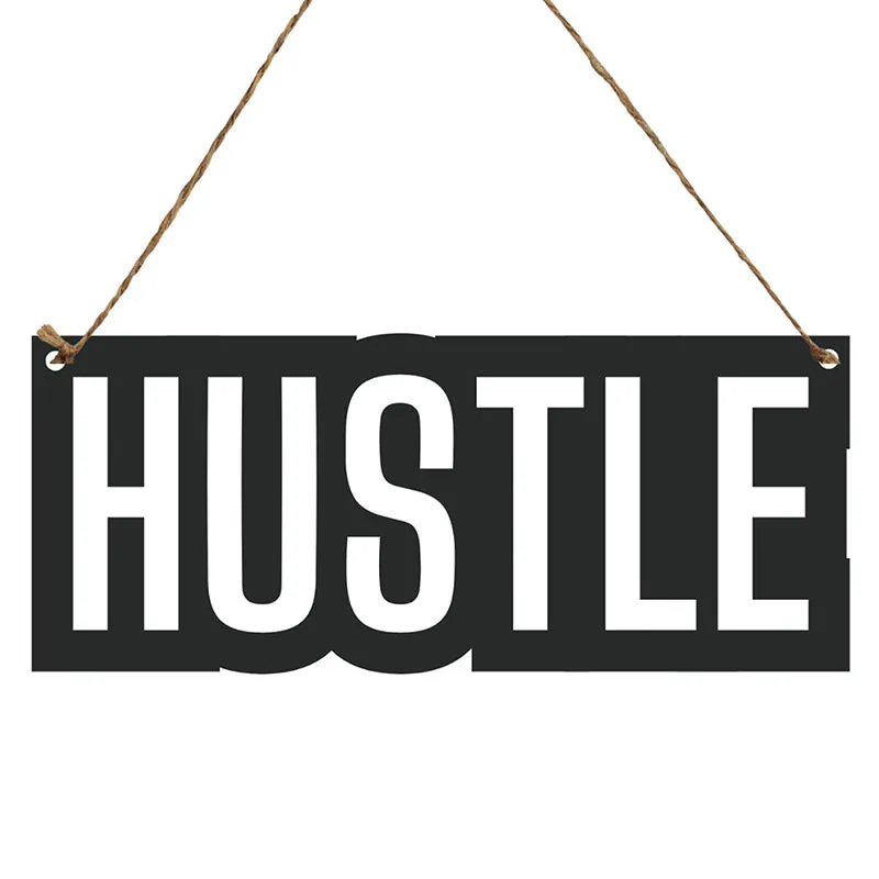 Hustle Mild Steel Wall Accent media 3
