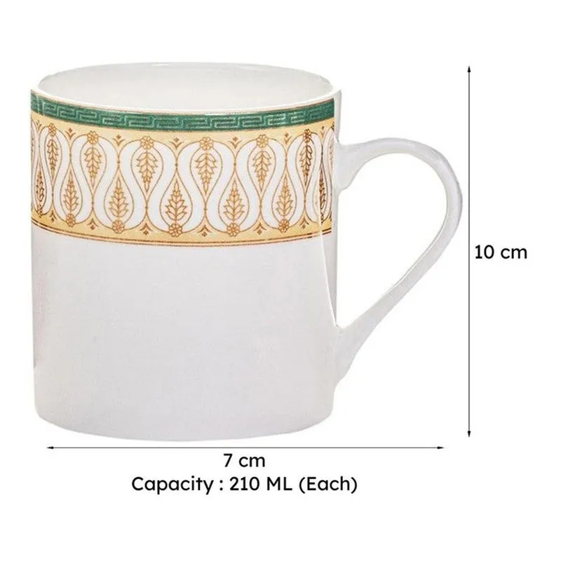 Ember Bone China Tea Cup (210 mL Each) - Set Of Six media 7