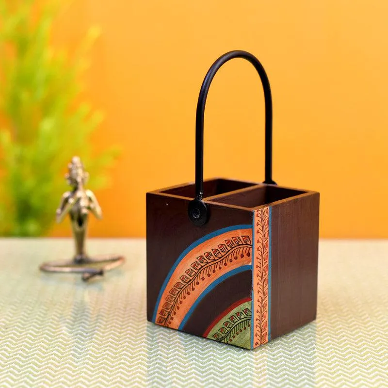 Surya Handcrafted Cutlery Holder media 4