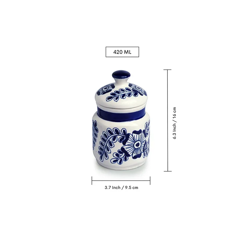 Oliera Ceramic Jar (420 mL) - Set Of Two media 7