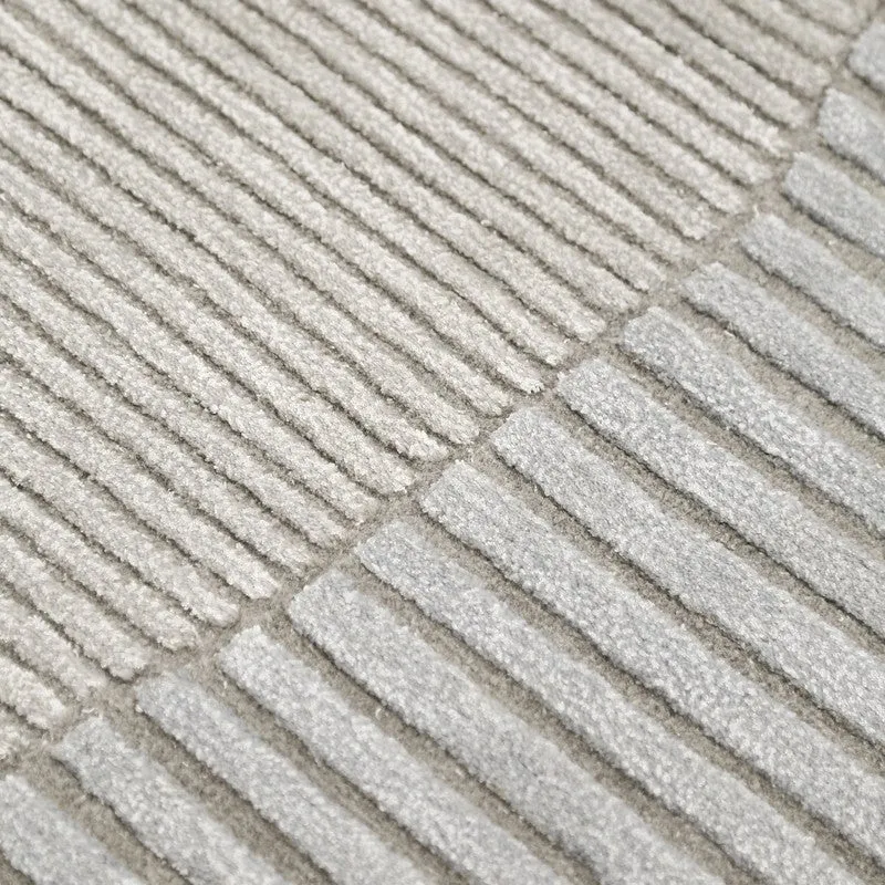 Trezel Cotton Carpet - Light Grey media 8