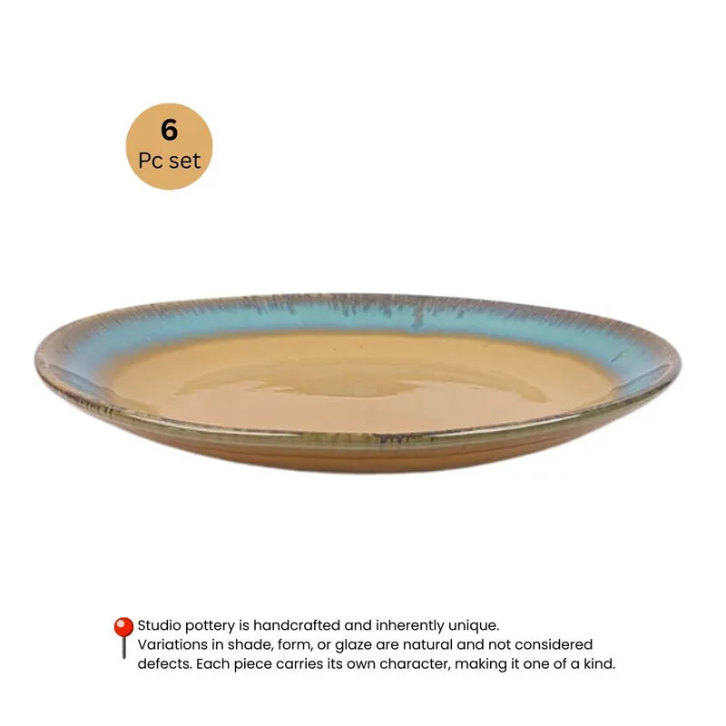 Porcelli Ceramic Quarter Plate - Set Of Six media 8