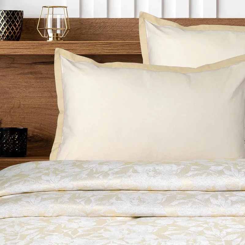 Blossom Breeze Cotton Bedsheet (Starlight) - 224 TC media 4