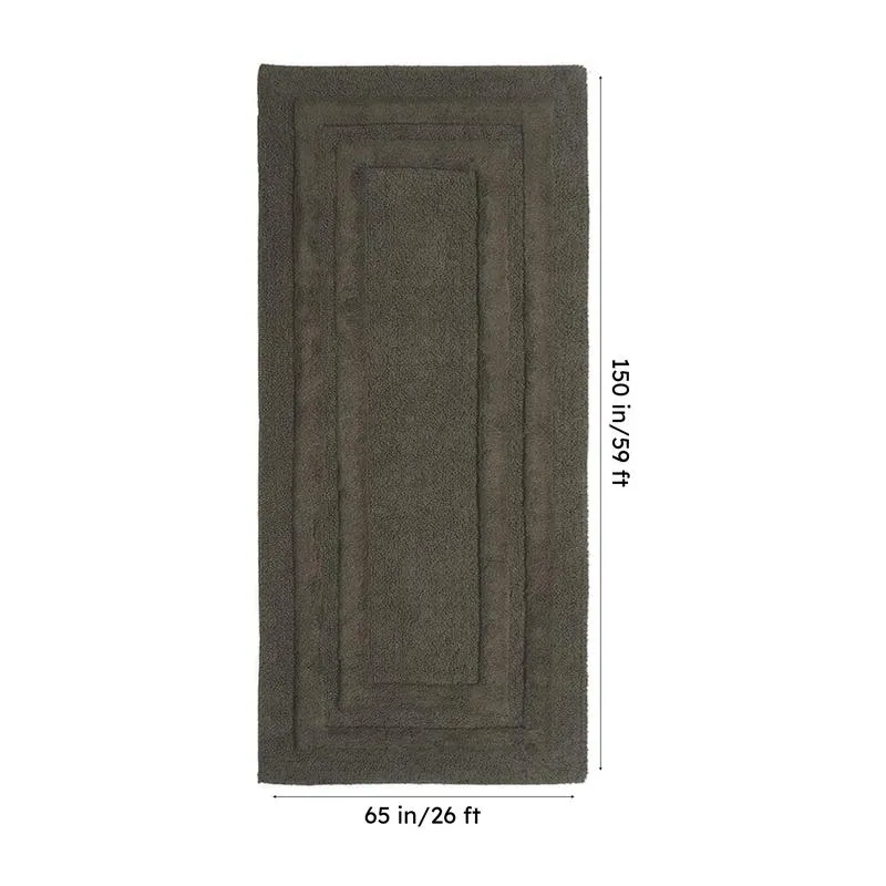PureStep Cotton Runner Rug -  Olive Green media 10