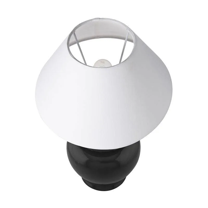 Luminara Luxe Ceramic Table Lamp (White) - Set of Two media 4