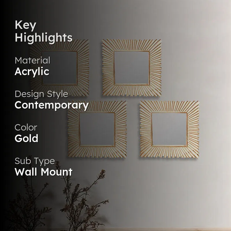 Osoq Wall Mirro - Set Of Four media 2