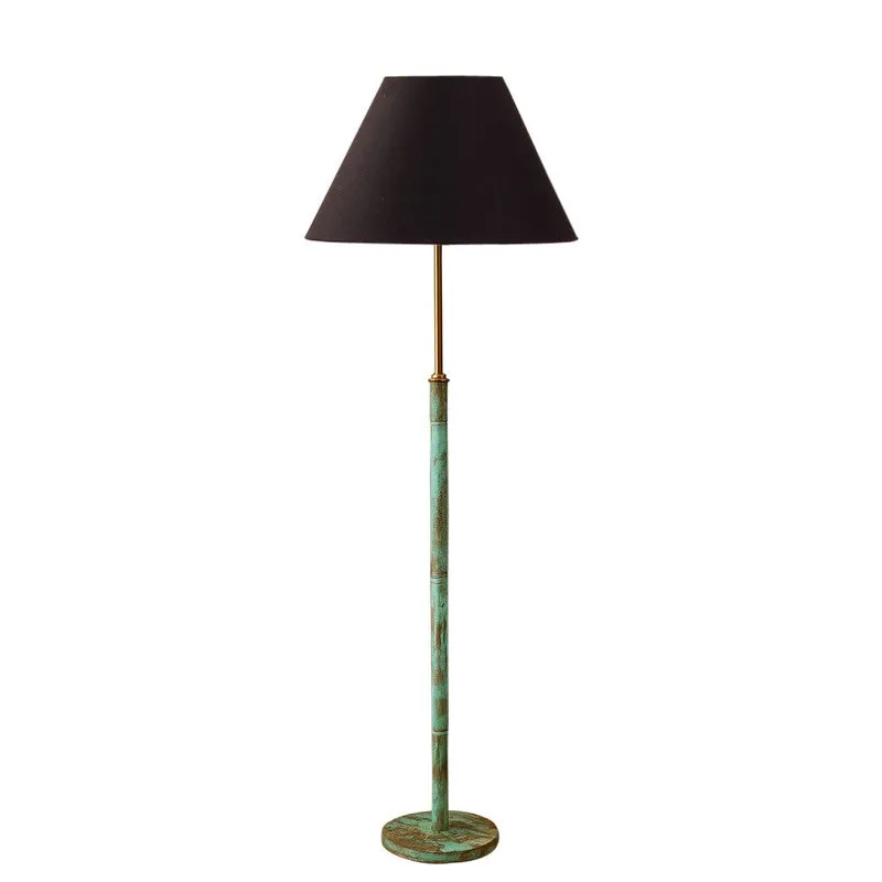 Canyon Glow Wooden Floor Lamp - Black media 5