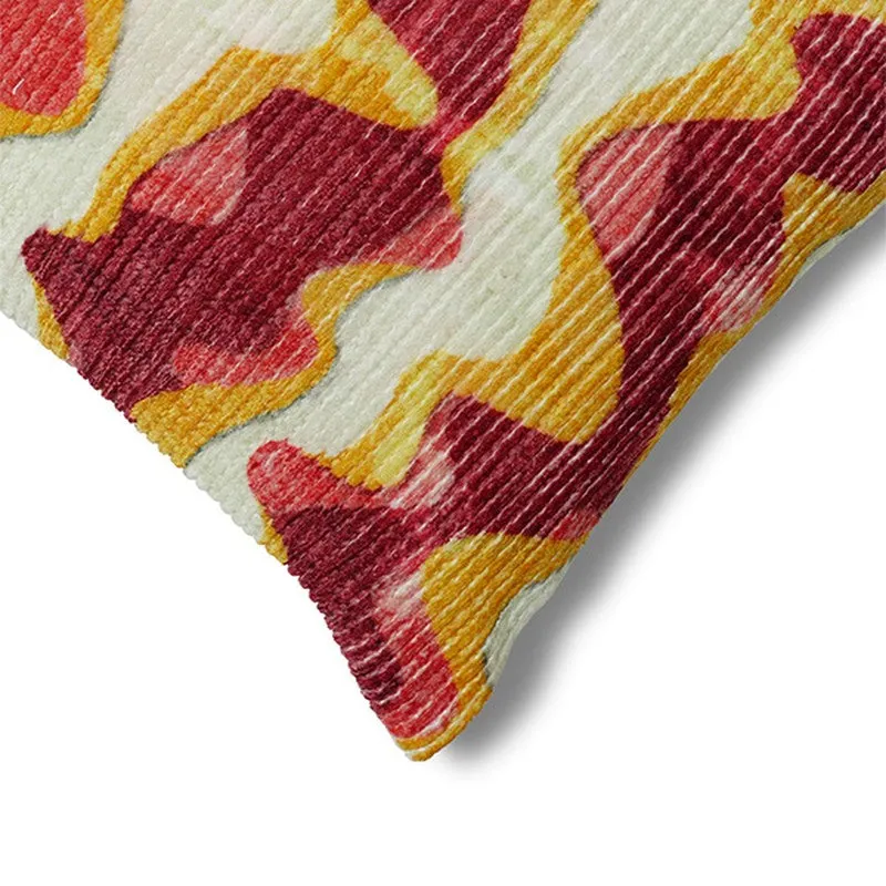 RythmFlow Cushion Cover - Maroon media 4