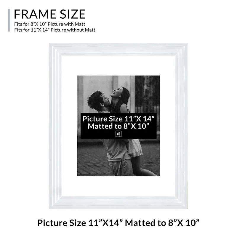 Troy Lite Photo Frame (White) - Set Of Four media 8