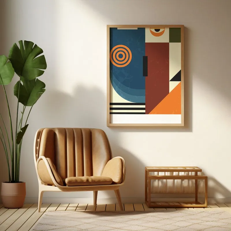 Artistic Evolutions Archival Canvas Wall Art - Natural Brown Frame media 1