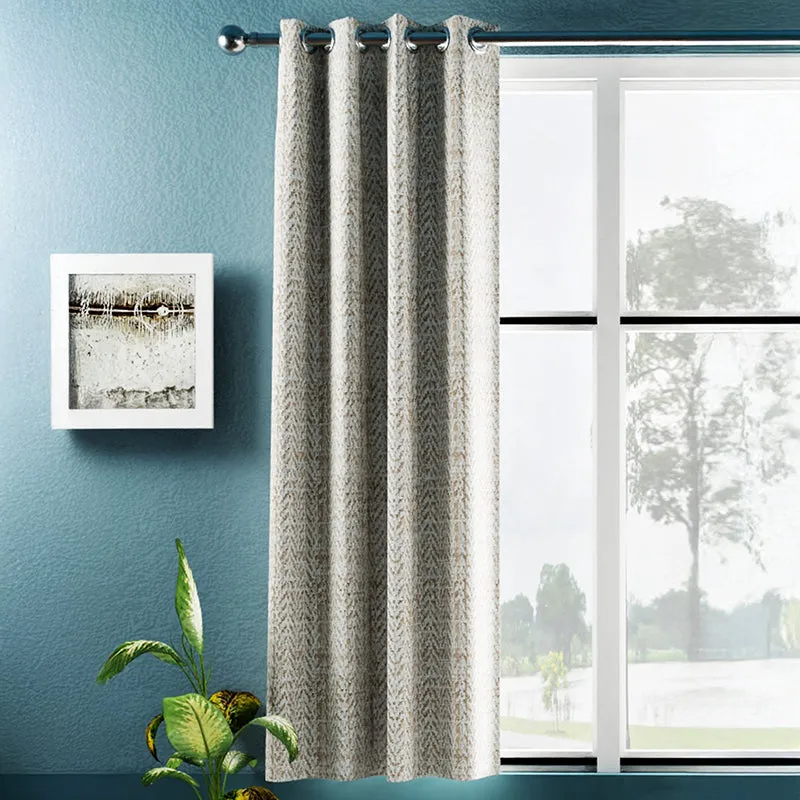 Winifred Jacquard Blackout Curtain media 1