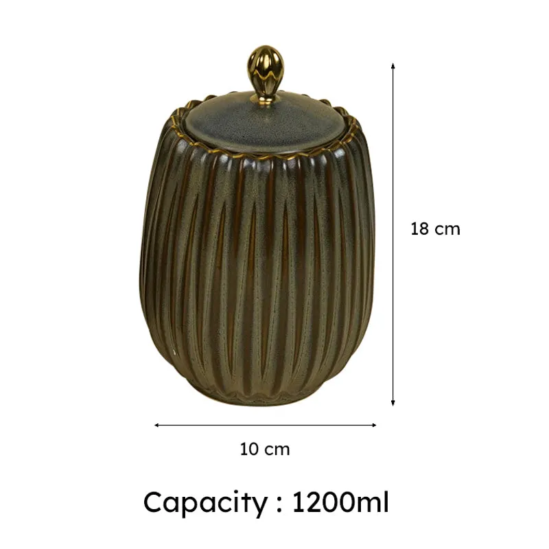 Vajra Dark Green Storage Container (1200 mL Each) - Set Of Two media 7