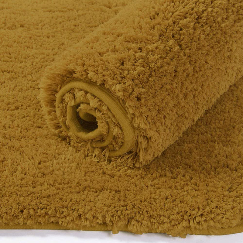 Nuo Luxe Micro Fiber Runner Rug - Gold media 3