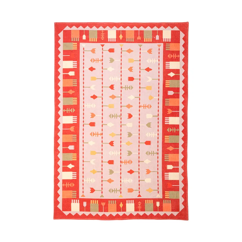 Kora Handwoven Cotton Rug media 1
