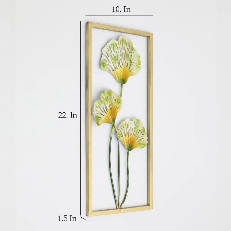 Tarsa Floral Metal Wall Accent media 4