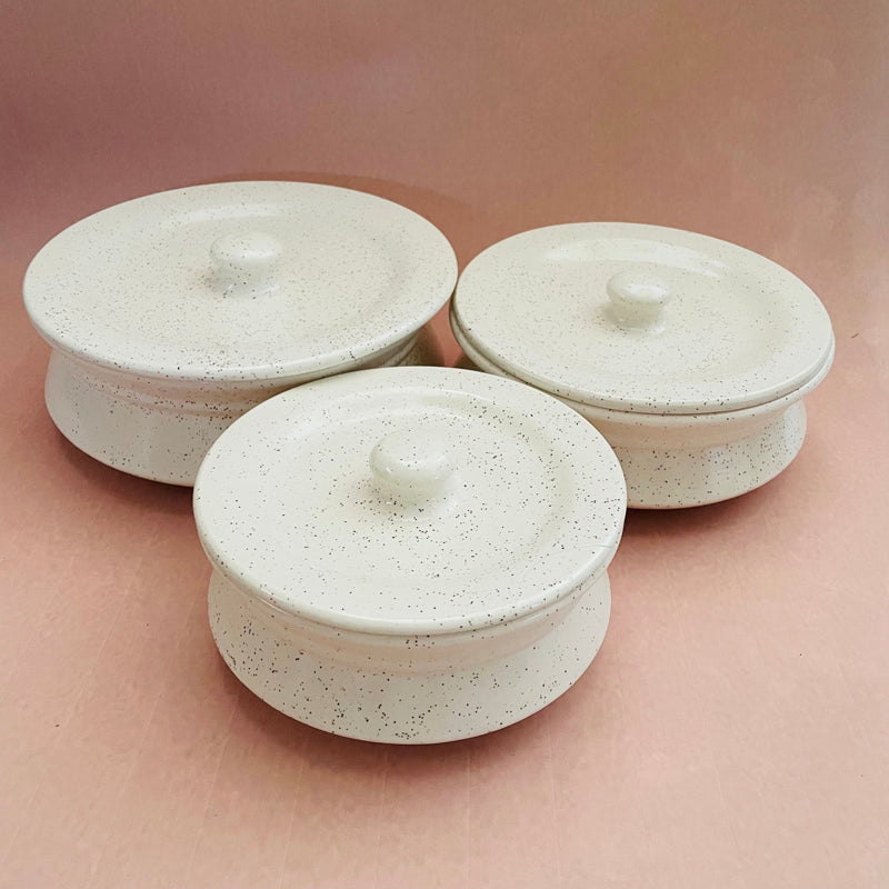 Cedar Ceramic Casseroles (600 mL/750 mL/1000 mL) - Set Of Three media 3