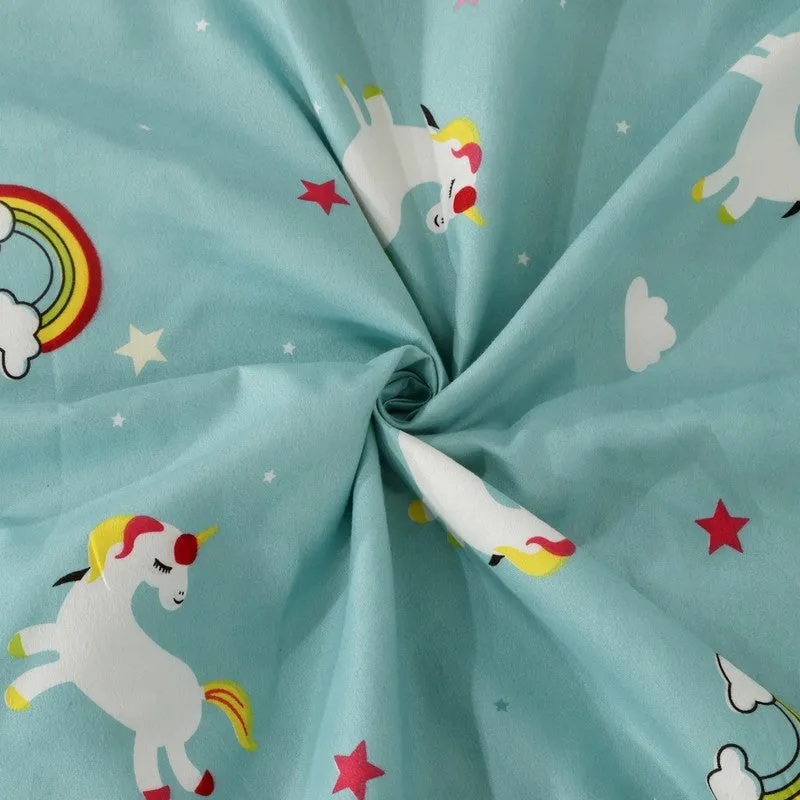 Crazy Unicorn Printed Diwan Set - Six Piece Set media 6