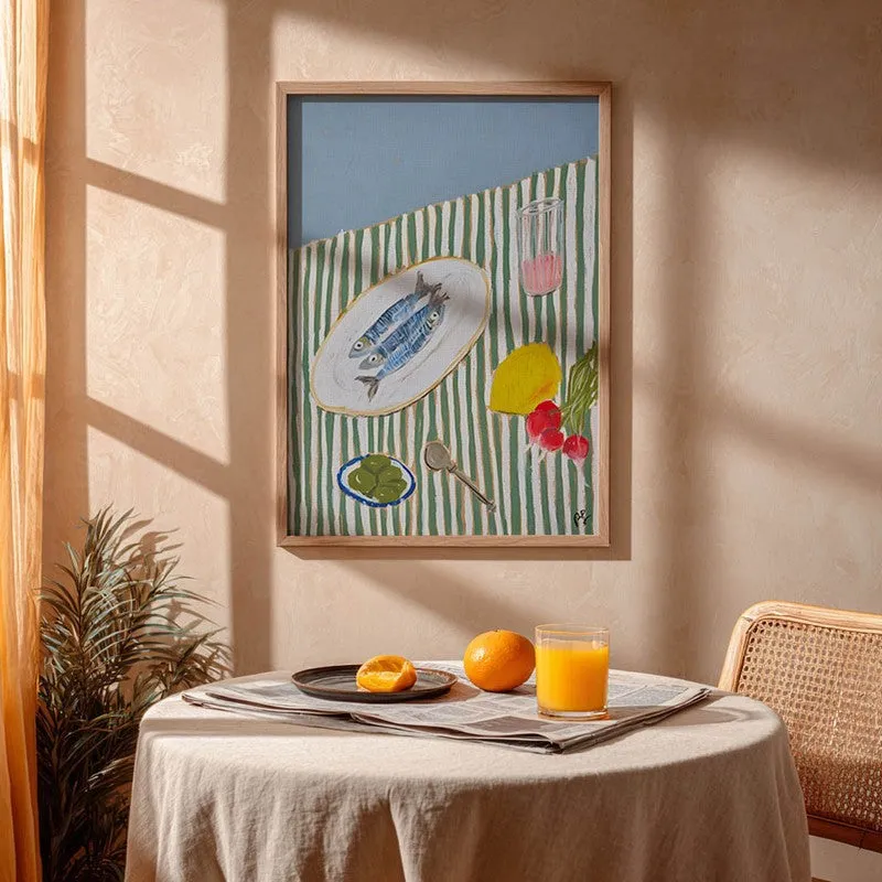 CostalBliss Archival Canvas Wall Art - Brown media 4