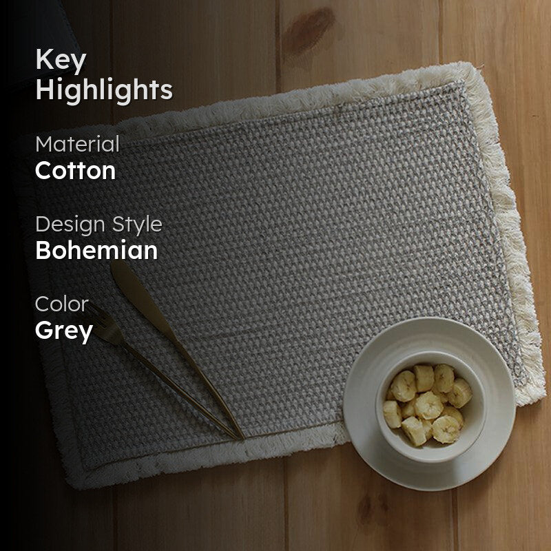 Akasam Placemat (Grey) - Set Of Two media 2