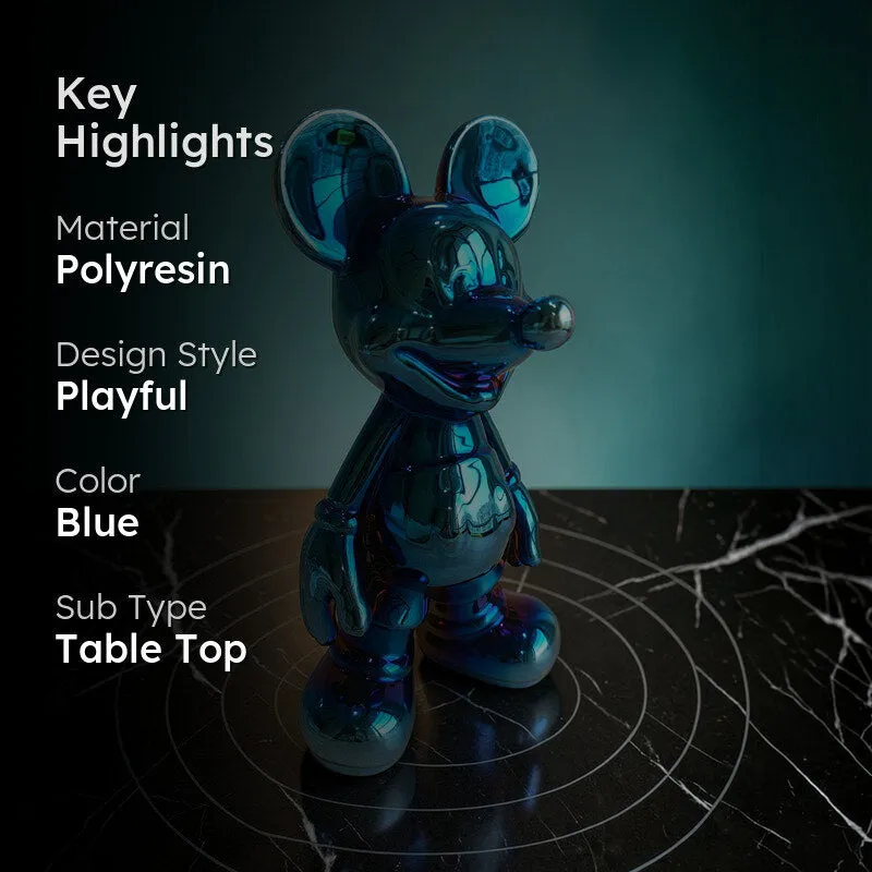 Disney Mickey Mouse Inspired Showpiece - Blue - 2