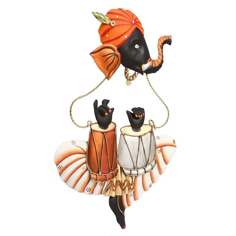 Dhol Ganpati Wall Accents media 5