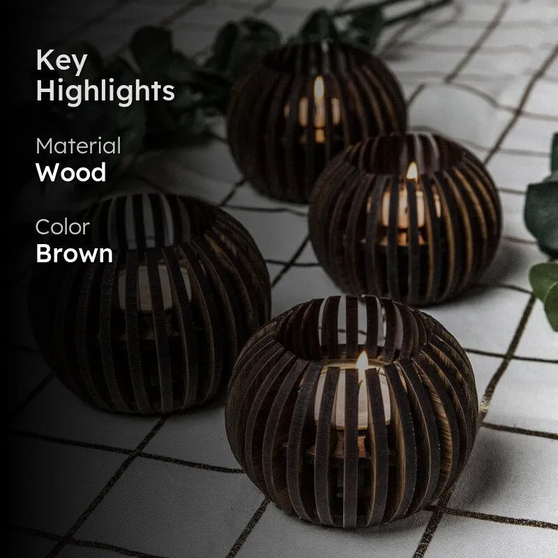 Halcyon Tealight Holder - Set Of Four media 2