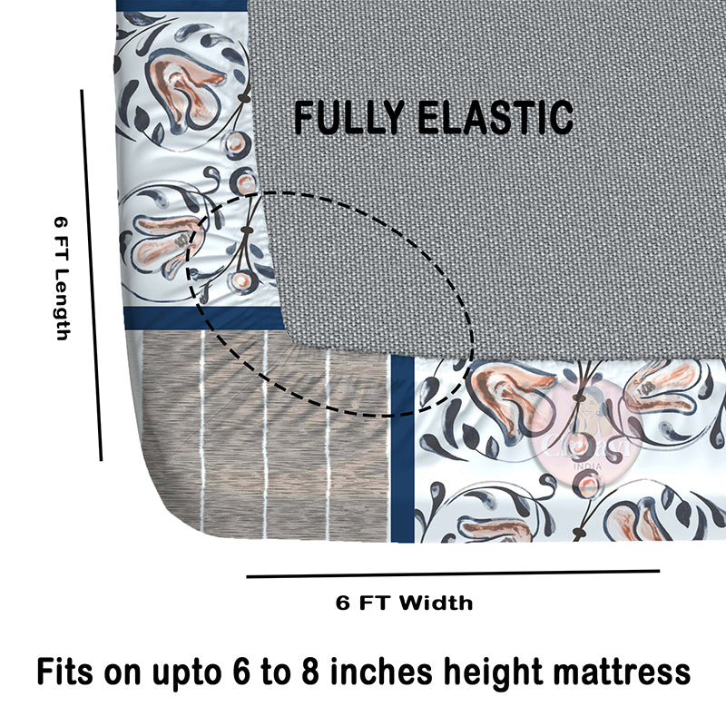 Frieda Fitted Microfiber Microfiber Bedsheet - 150 GSM media 6