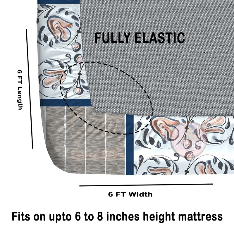 Frieda Fitted Microfiber Microfiber Bedsheet - 150 GSM media 6
