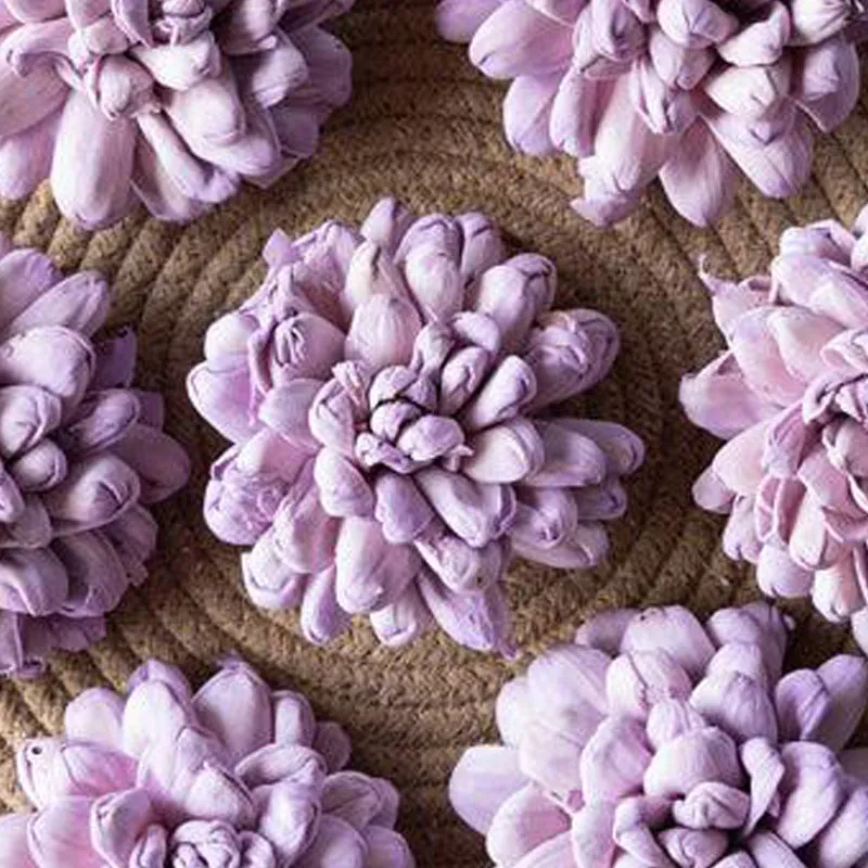 Estar Sola Wood Rose Flower (Lilac) - Set Of Ten media 5