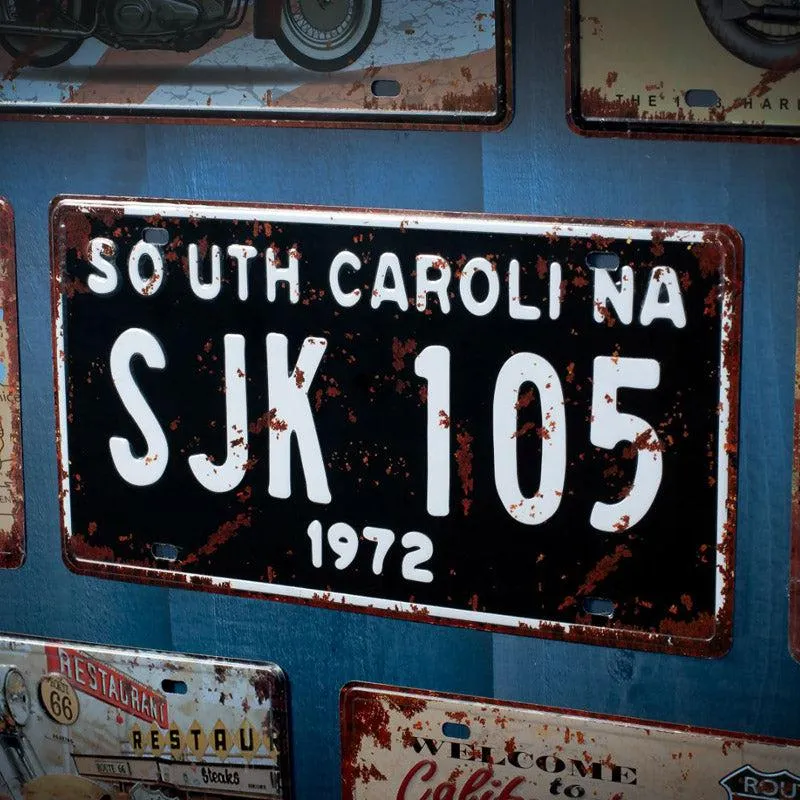 South Carolina Sjk 105 Metal Wall Accent media 1