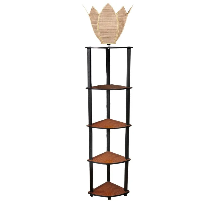 PearlCast Floral Floor Lamp media 5