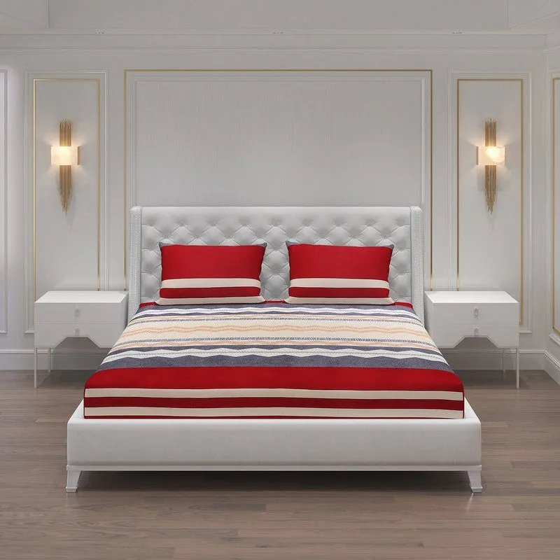 Monte Carlo Color Stripes Bedsheet - 120 GSM media 3