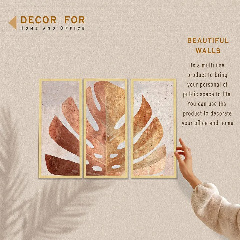 Botanical Leaf Wall Art - Set Of Three media 5