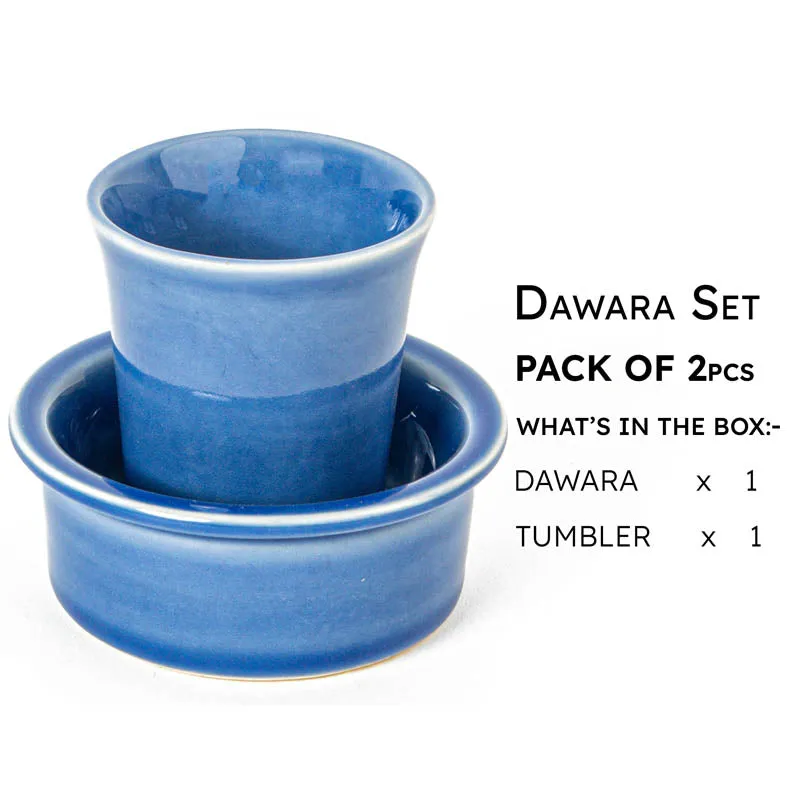 Tarangini Ceramic Dabara Set - 120 ML media 3