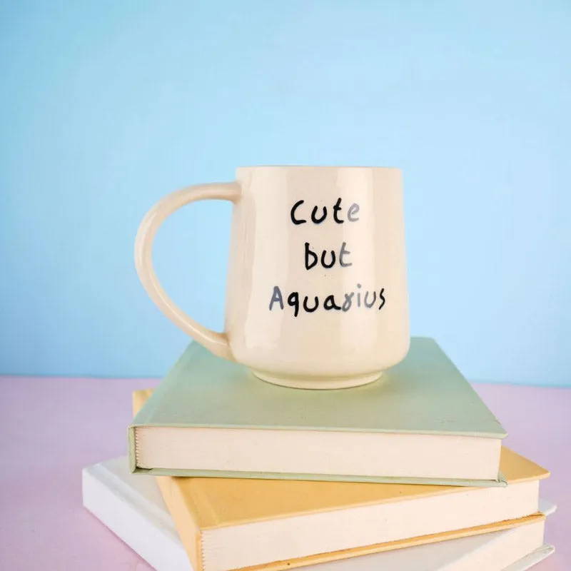 Cute But Aquarius Coffee Mug (250 mL) media 1