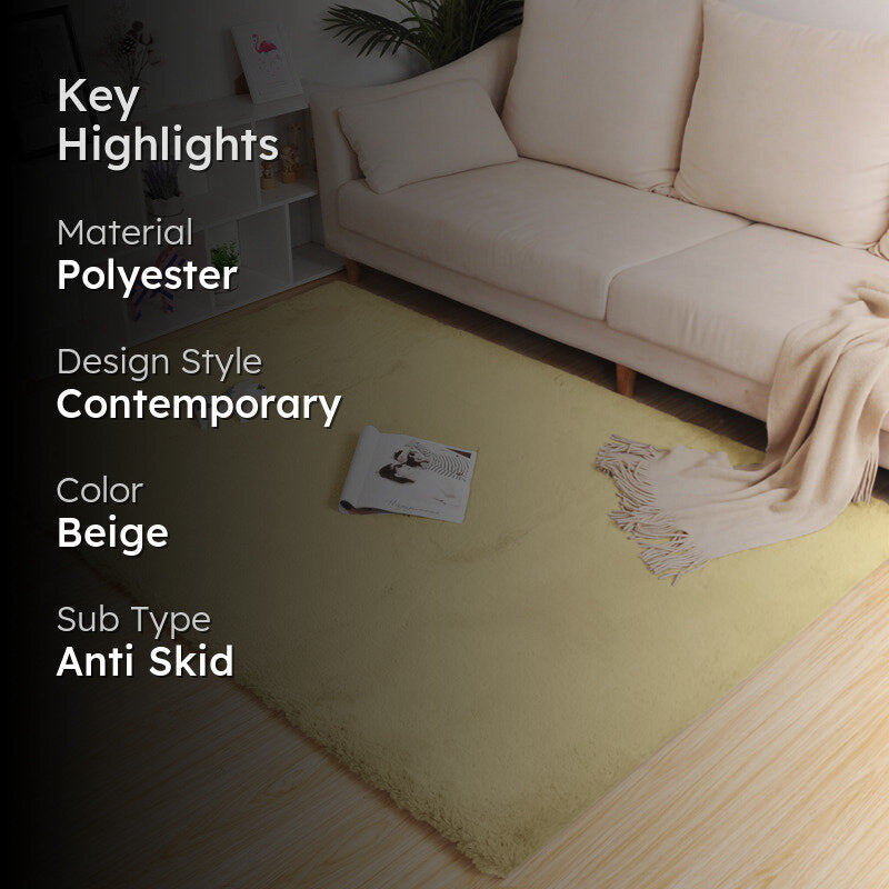 Floratex Anti-Skid Carpet - Beige media 2