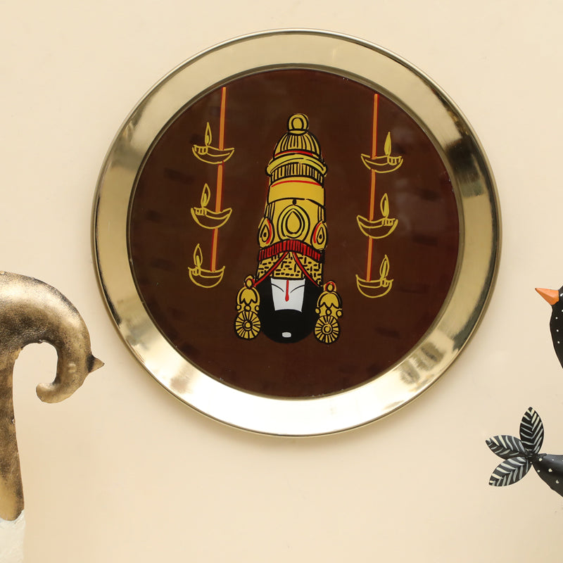 Shri Tirupati Balaji Metal Wall Plate