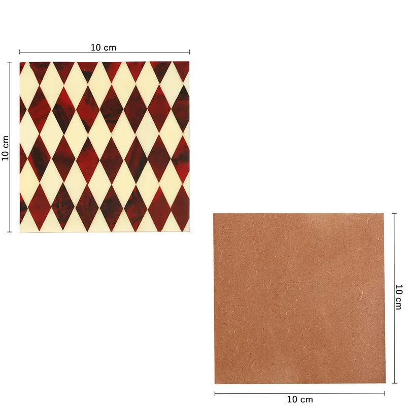 Graphis MDF Coaster - Seven Piece Set media 6