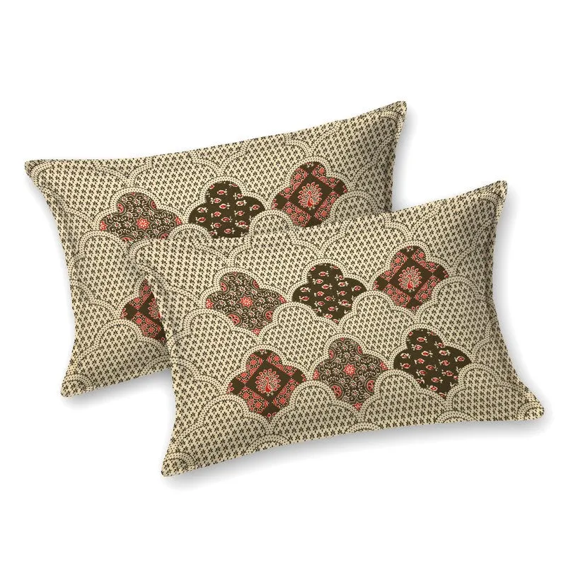Heritage Patch Cotton Bedsheet - 200 TC media 7