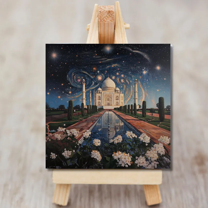 Tale Of Taj Mahal Showpiece media 4