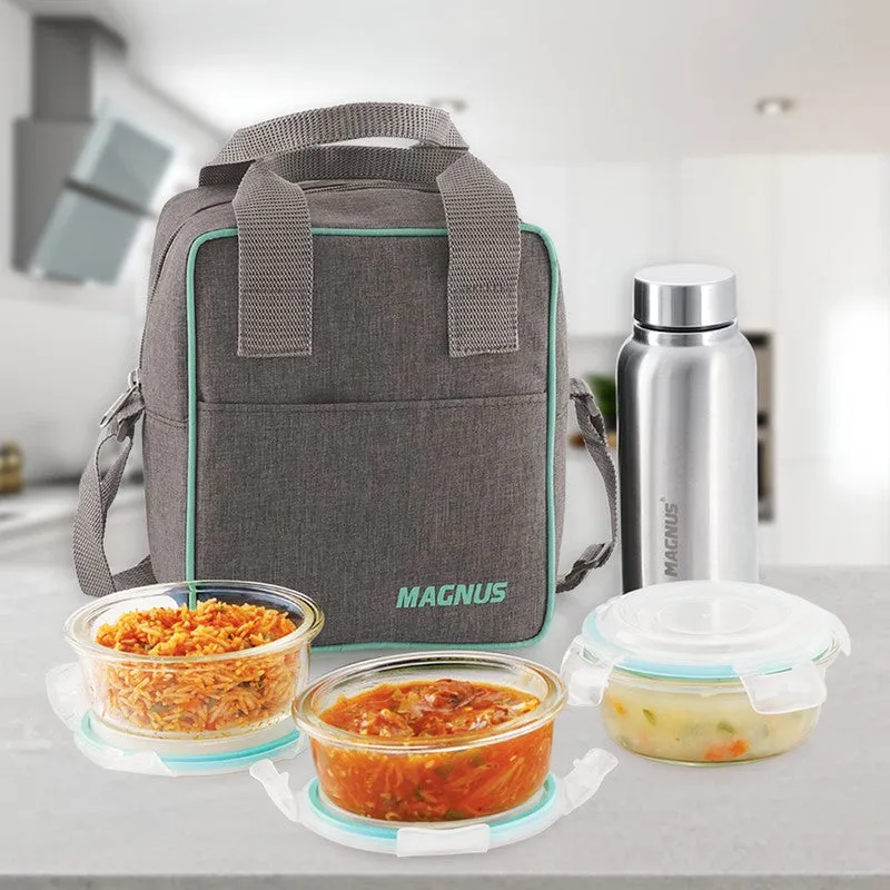 Galiro Lunch Box with Bottle & Lunch Bag - Five Piece Set media 4