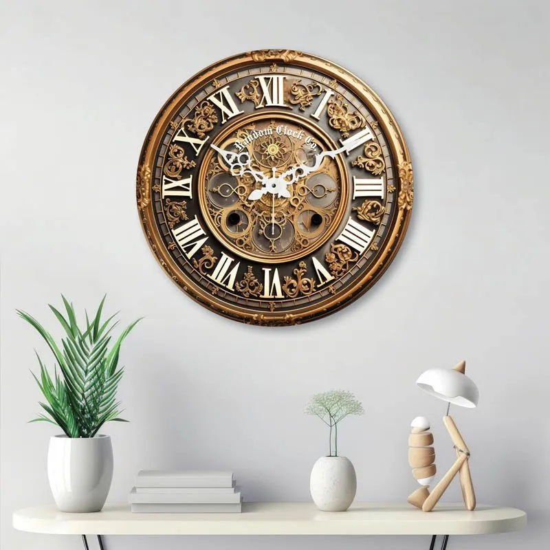 Seine Dromo 3D Printed MDF Wall Clock media 1